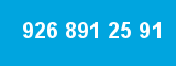 926 891 25 91